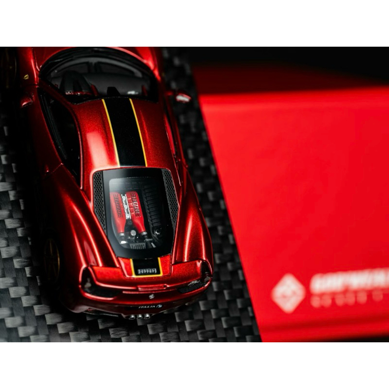 GW GOD WEALTH 1:64 Ferrari 458 Italia 樹脂龍年特別版限量499pcs