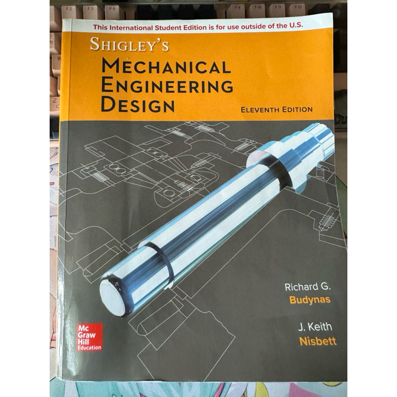 Shigley's Mechanical Engineering Design 11/E | 蝦皮購物