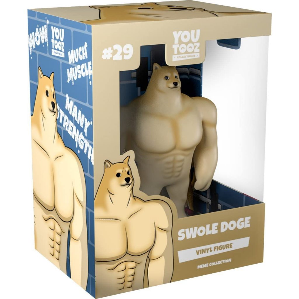 全新現貨Youtooz meme 廢柴Cheems Doge 肌肉柴犬迷因迷因圖梗圖柴柴弱柴公仔擺飾| 蝦皮購物
