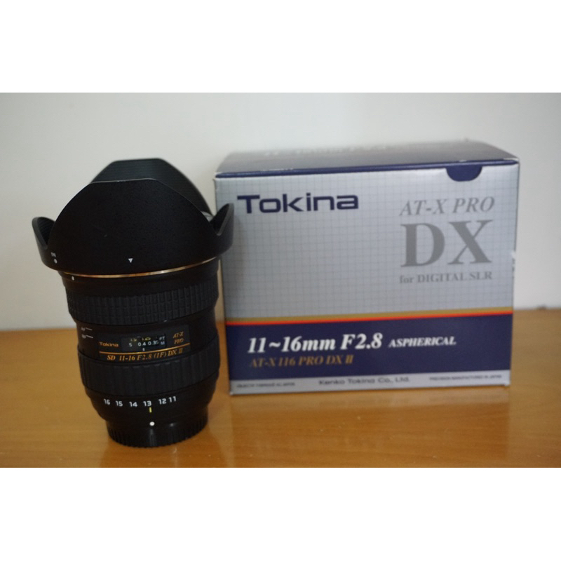 Tokina AT-X 116 PRO DX II 11-16 Mm F/2.8 Objektiv Für Nikon – Ultra-Weitwinkel, 77 Mm Filter