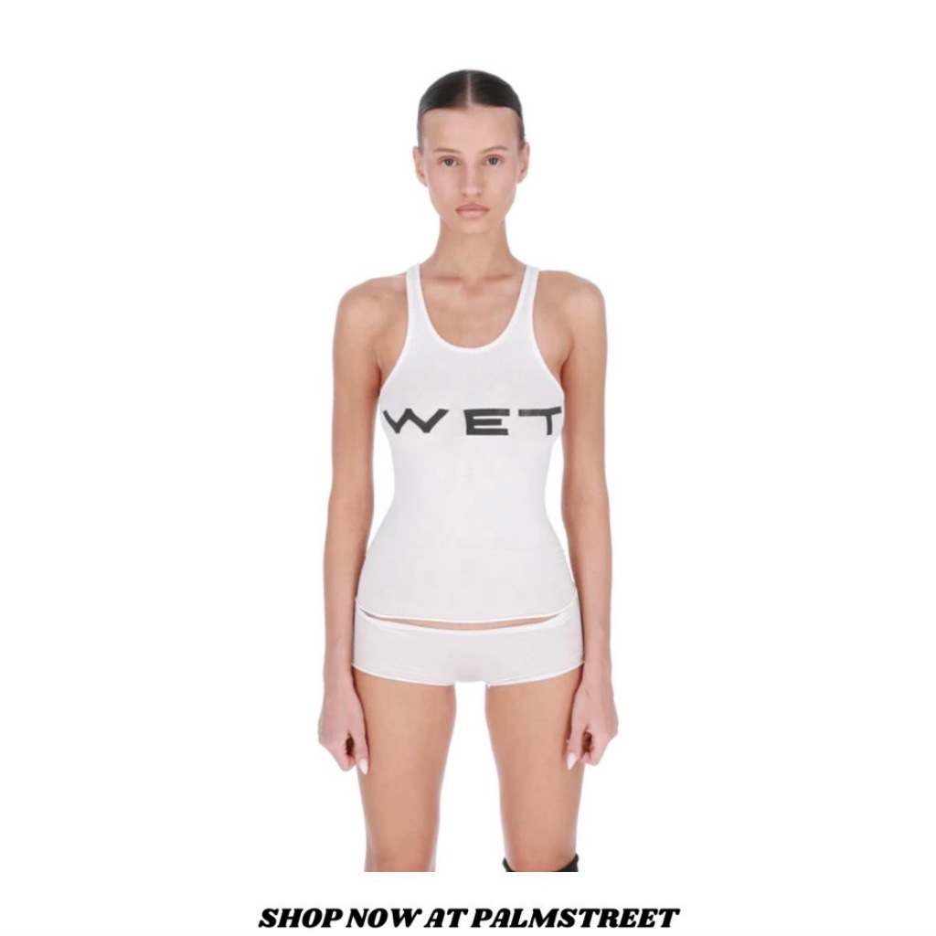 ラス1 新品 2 YZY MOWALOLA WET TANK Buy YZY Mowalola Wet Tank Top 'White' - T303GD PFD | GOAT CA