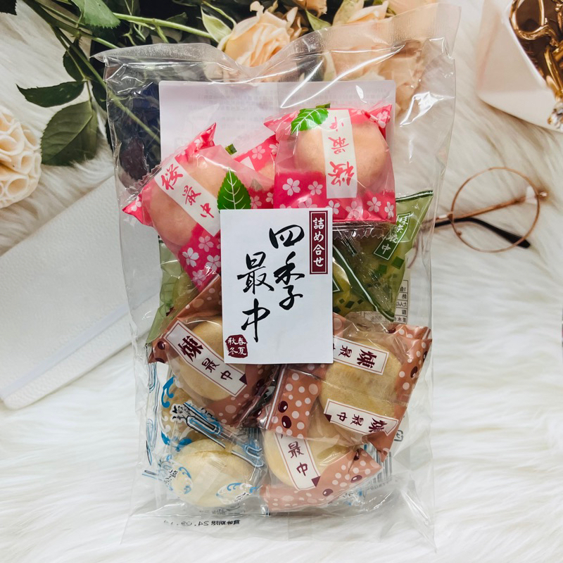 日本 丸一製果 四季最中餅 169g 四種風味 最中 日本和菓子 | 蝦皮購物