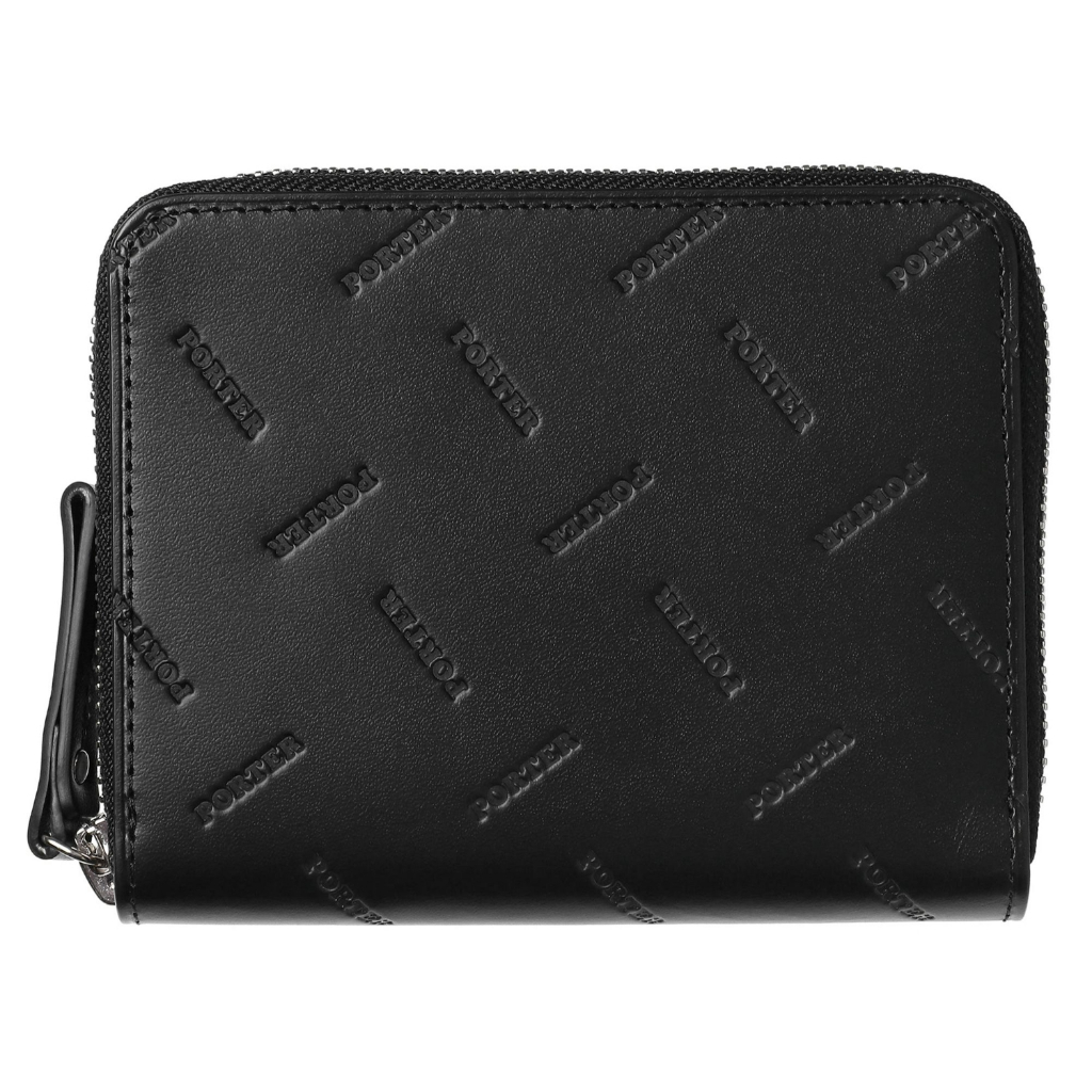 Porter Enchase Bi-Fold Wallet - Genuine Cow Steer Leather, Gray, Made In Japan - View #10