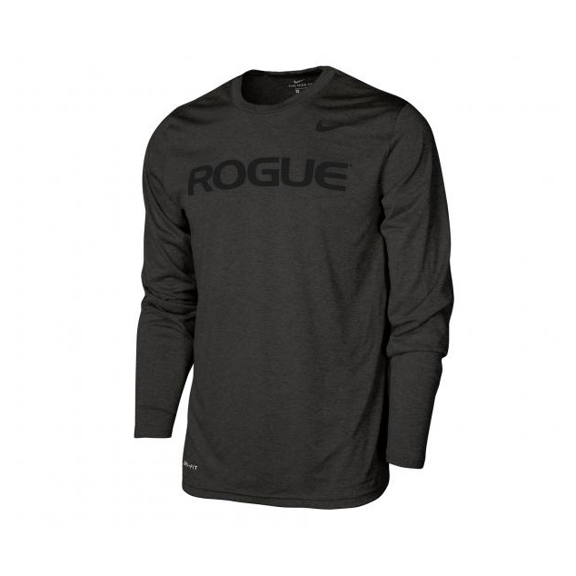 Amazon | ナイキ DRI-FIT レジェンド 長袖 Tシャツ ブラック/ブラック 718838 010 S | アクティブシャツ・Tシャツ 通販