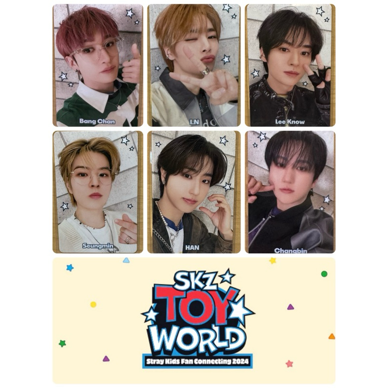 MD.SELECT [現貨] Stray Kids TOY WORLD 特典小卡 | 蝦皮購物