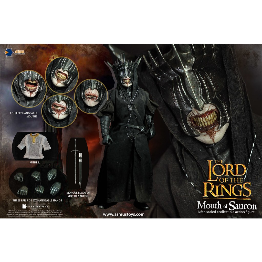 Asmus Toys 魔戒 魔戒三部曲：王者再臨 索倫之口 索倫之嘴 Mouth of Sauron | 蝦皮購物