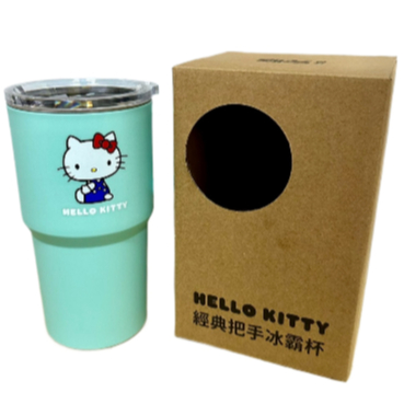 HELLO KITTY 凱蒂貓】HELLO KITTY經典把手冰霸杯560ml | 蝦皮購物