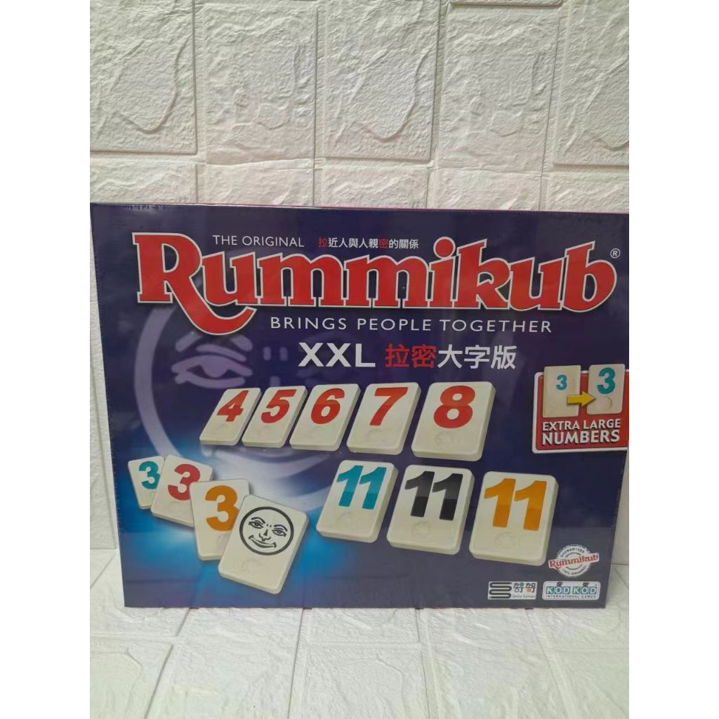 XXL 拉密大字版 桌遊 | 蝦皮購物