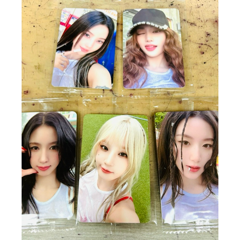 韓居🇰🇷K4⭐️ (G)I-DLE dle gidle 7TH MINI ALBUM I SWAY 特典卡特典