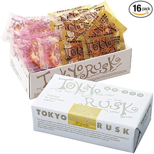 (東京土產)TOKYO RUSK東京法國麵包薄餅脆片16片入 | 蝦皮購物