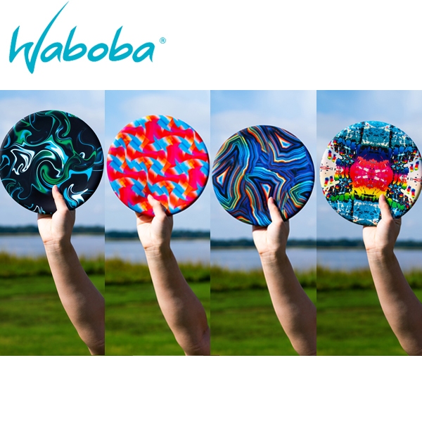瑞典 WABOBA Wingman PRO 軟式矽膠飛盤(大) (4色) 魔幻/鳳凰/幾何/浪花 | 蝦皮購物