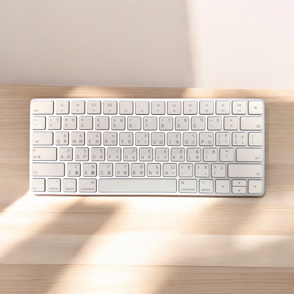 蘋果原廠 Apple Magic Keyboard 白色 中文 巧控鍵盤 無線藍芽 短鍵盤 A1644 9成5新 | 蝦皮購物