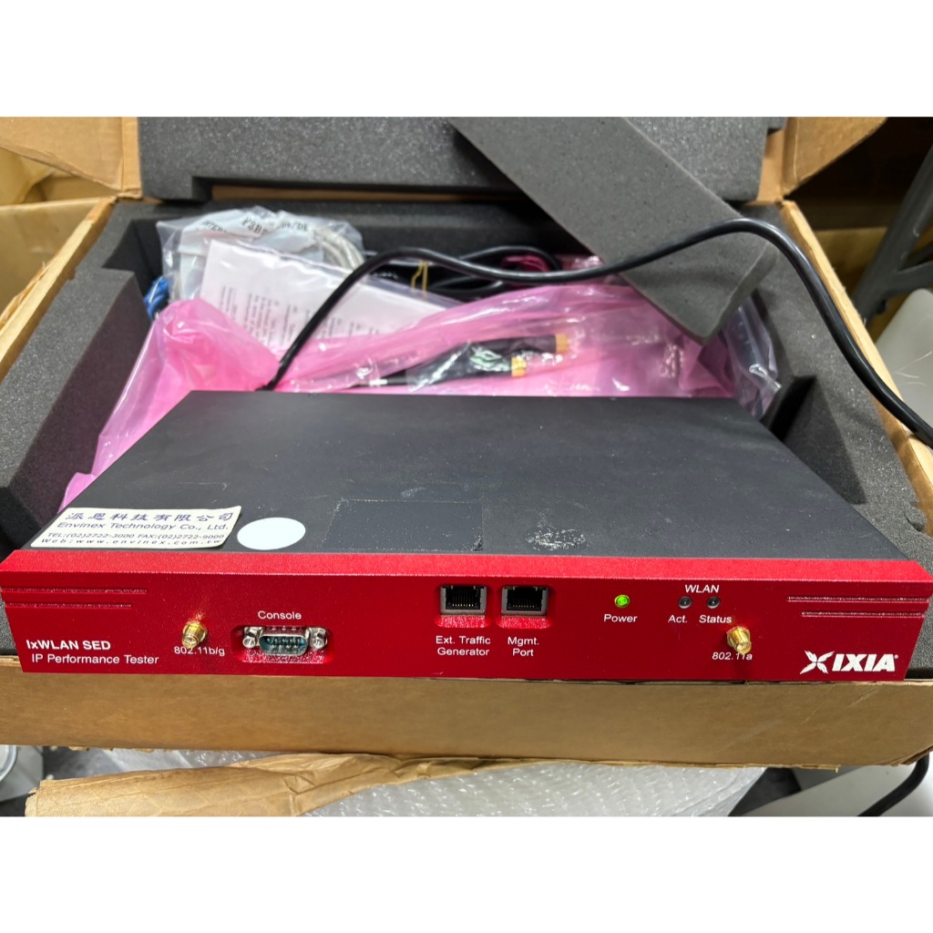 【幸福七號倉】二手Ixia Ixwlan Sed IP 性能測試儀 | 蝦皮購物
