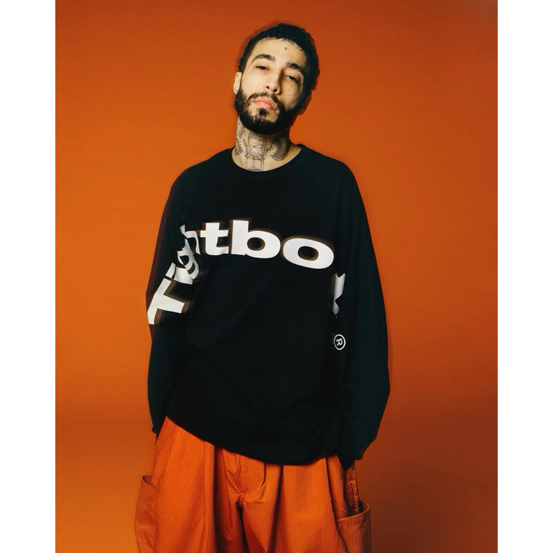 24SS TIGHTBOOTH BIG LOGO LS T-SHIRT 全新正品| 蝦皮購物