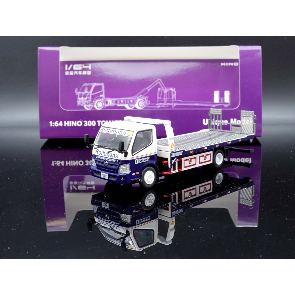Jual Unique Model 1/64 Hino 300 Dutro Flatbed Tow Truck Jaf Hks Diecast Di Seller Sunshop
