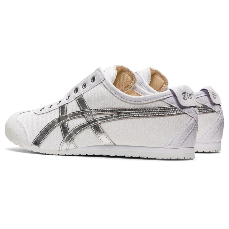 現貨🌟鬼塚虎Onitsuka Tiger全新MEXICO 66 SLIP-ON 白銀WHITE