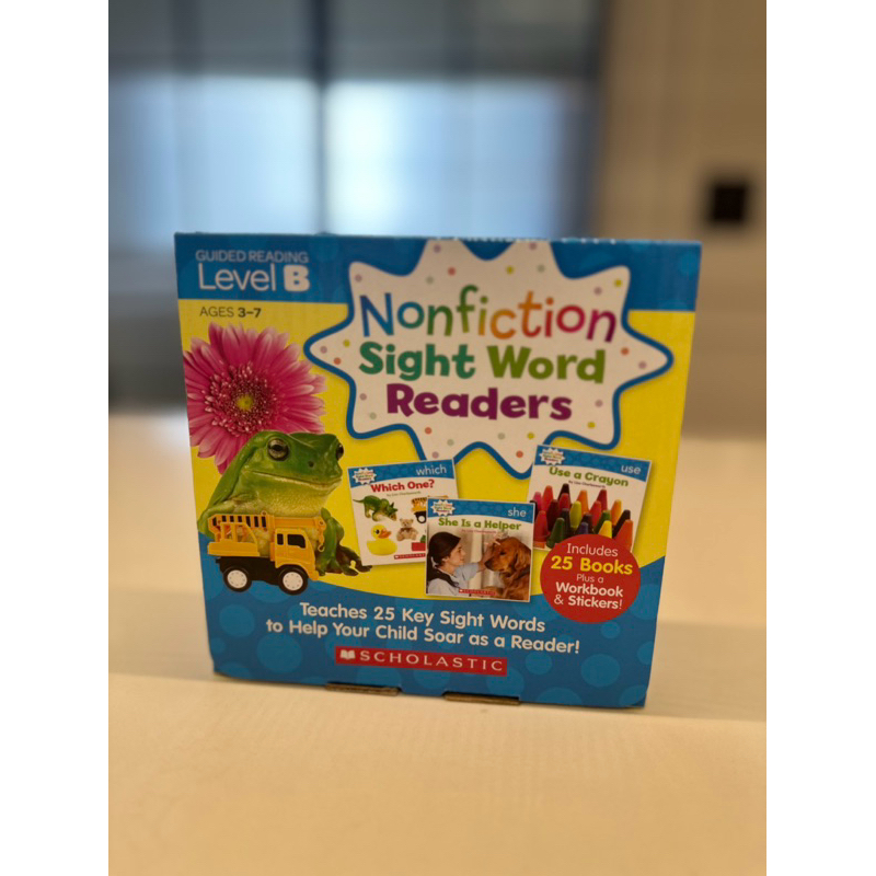 二手專區 英文常見字讀本 Level B無CD Nonfiction sight word readers | 蝦皮購物