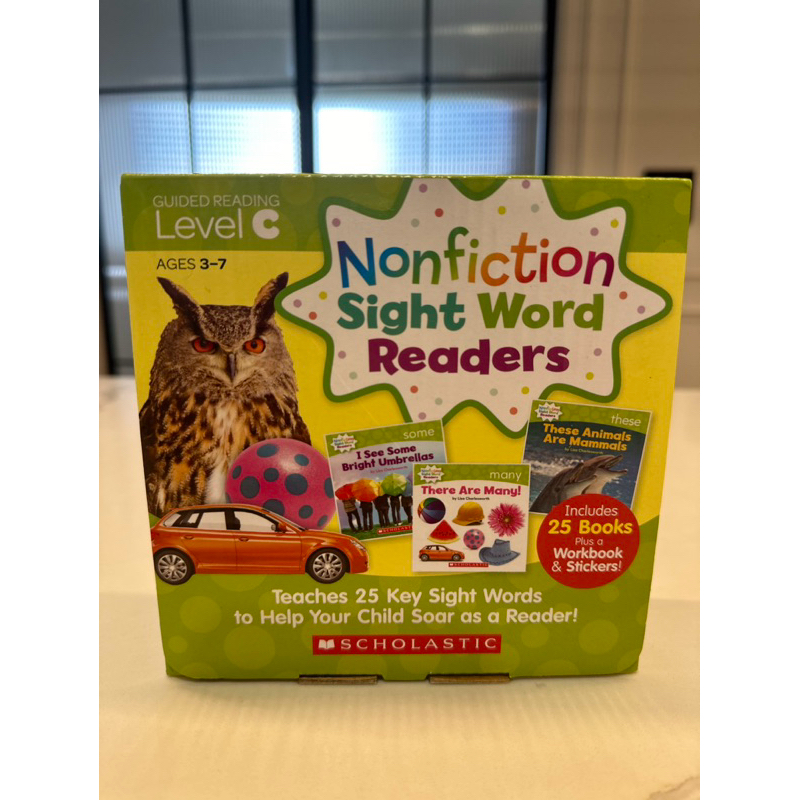 二手專區 英文常見字讀本 Level C 無CD Nonfiction sight word readers | 蝦皮購物