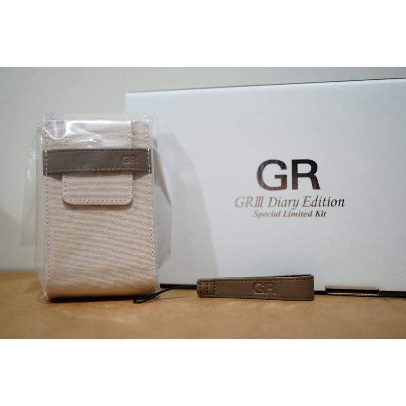 RICOH GR3 文青日誌 限定版 原廠限定皮套 GR手繩 文青日記 | 蝦皮購物