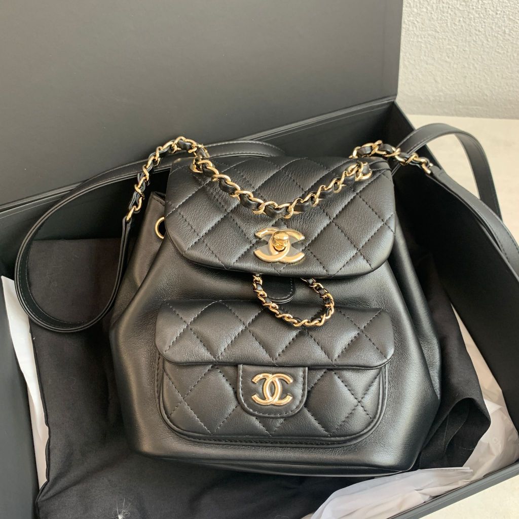 CHANEL 24P Duma 後背包 小號 | 蝦皮購物