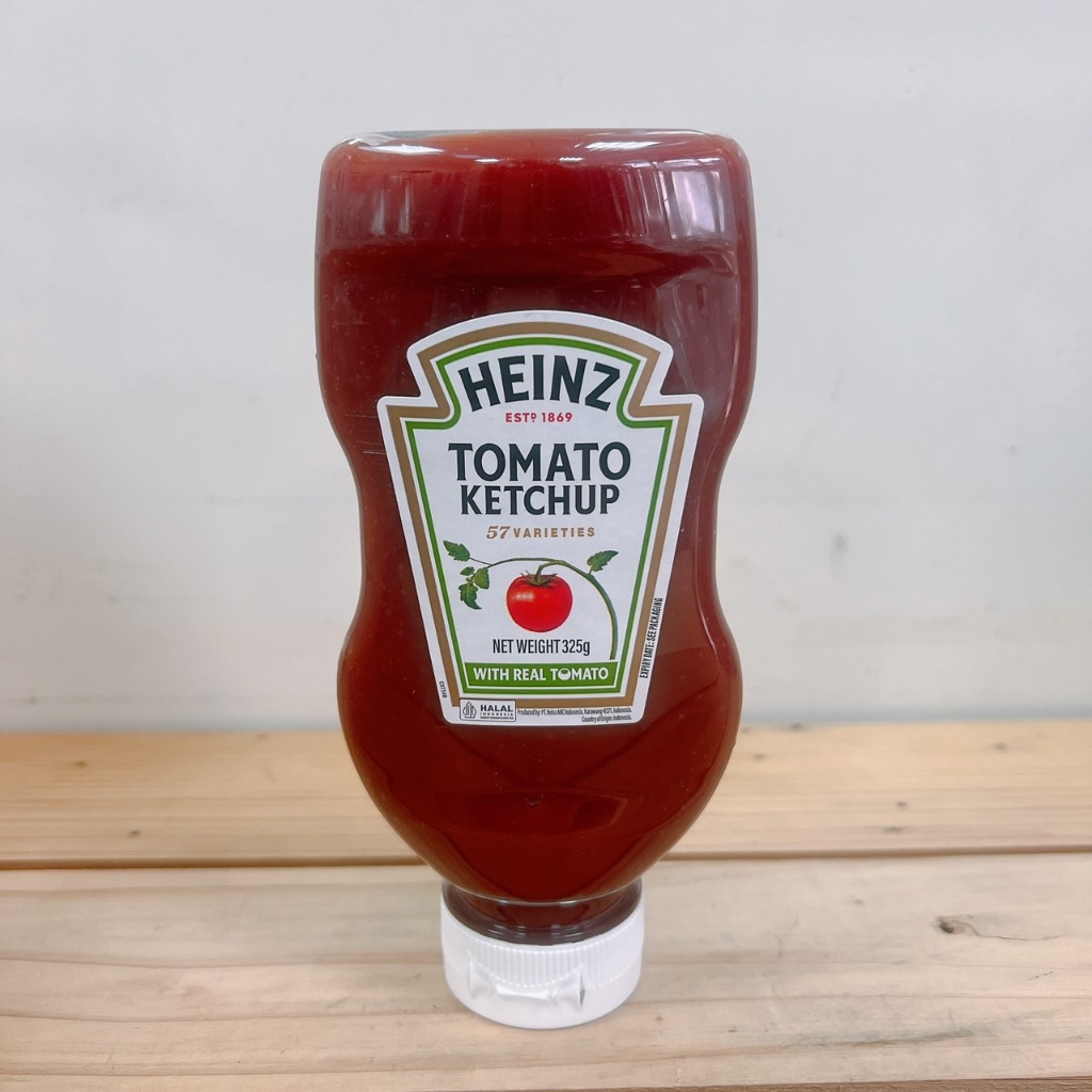 HEINZ 亨氏番茄醬(倒瓶) ketchup 蕃茄醬 325g | 蝦皮購物
