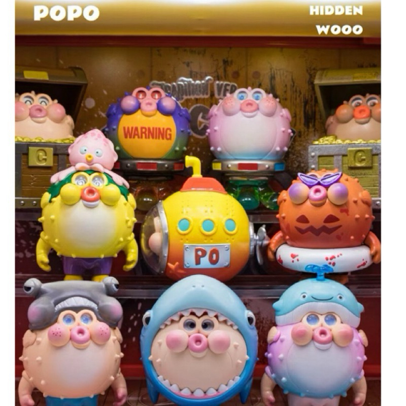 【現貨】Chubby PoPo 雙色海洋系列-異色版 大海 海洋 盒玩 公仔 | 蝦皮購物