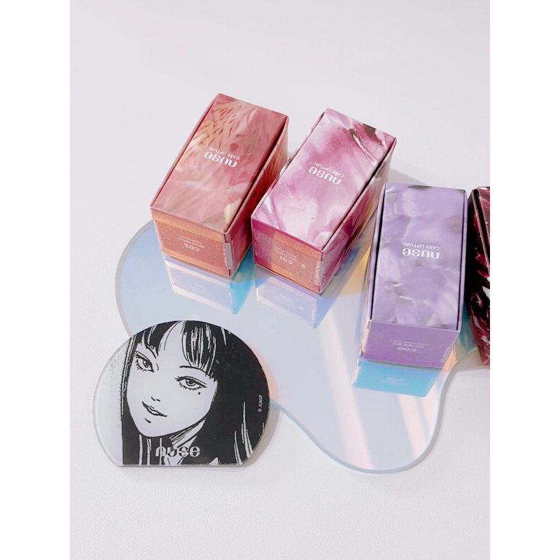 fusays💫現貨/預購韓國全新NUSE x TOMIE 富江伊藤潤二護理水光唇釉潤唇