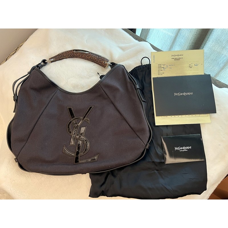 二手正品 YSL 聖羅蘭 鹿角包 肩背包 手提包 | 蝦皮購物