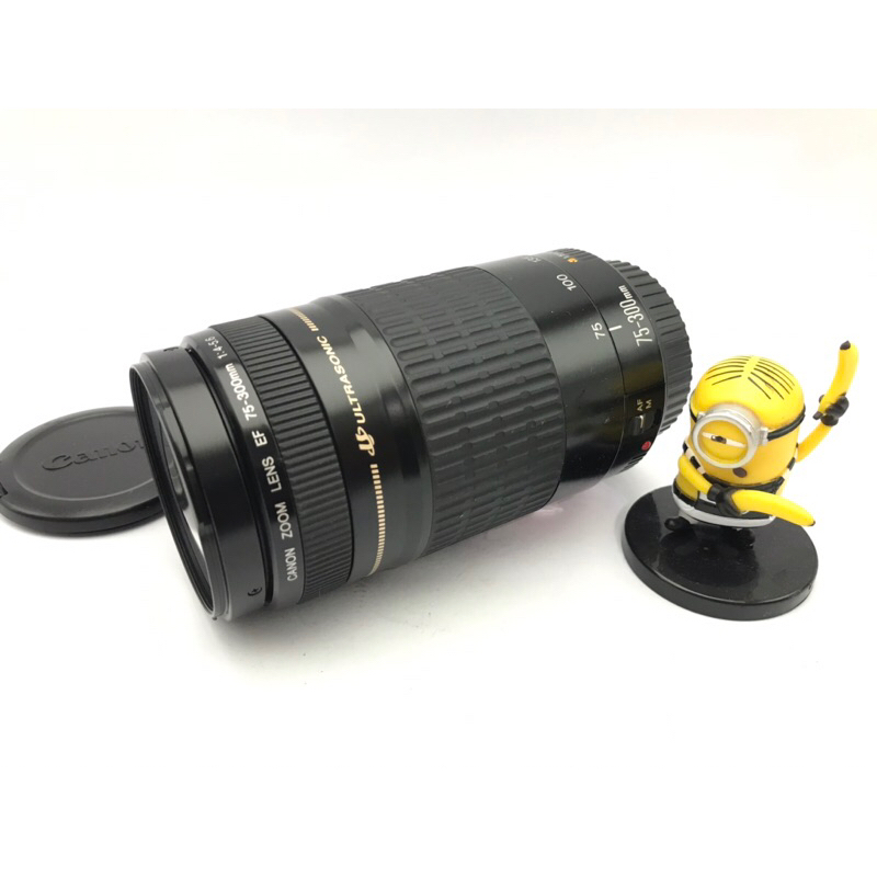 【挖挖庫寶】佳能 Canon EF 75-300mm F4-5.6 USM 自動對焦 全幅/APSC單眼用 變焦望遠鏡頭