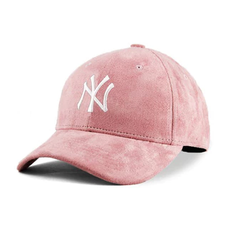 【MLB Old Fashioned Cap】NY 紐約 洋基 麂皮 老帽 粉紅 鴨舌帽【ANGEL NEW ERA 】