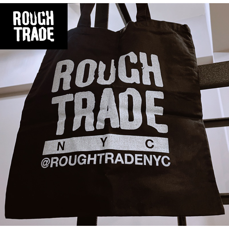 ROUGH TRADE |ラフトレード・トートバッグ |クリーム 好評受付中 - バッグ