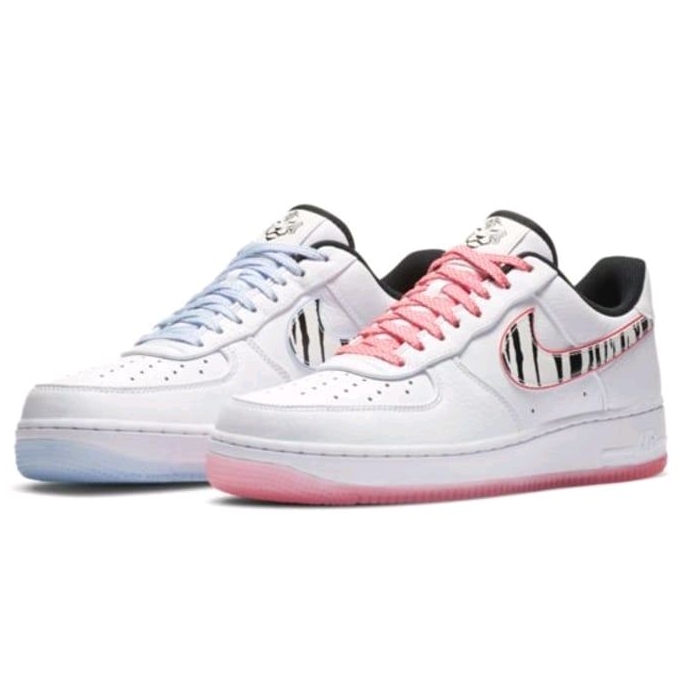 【現貨零碼】AIR FORCE 1'07 QS “Korea KFA” 紅藍鴛鴦 2020韓國限定款CW3919-100