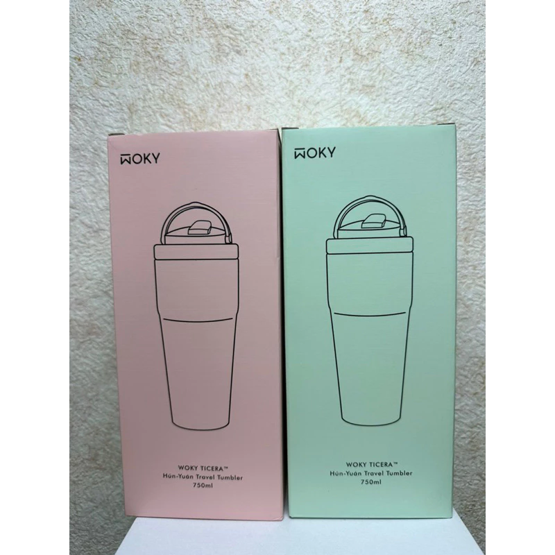 手搖飲族的終極救星！WOKY 渾圓杯 鈦陶瓷款：大容量、不卡味、一拎就走的極美環保杯