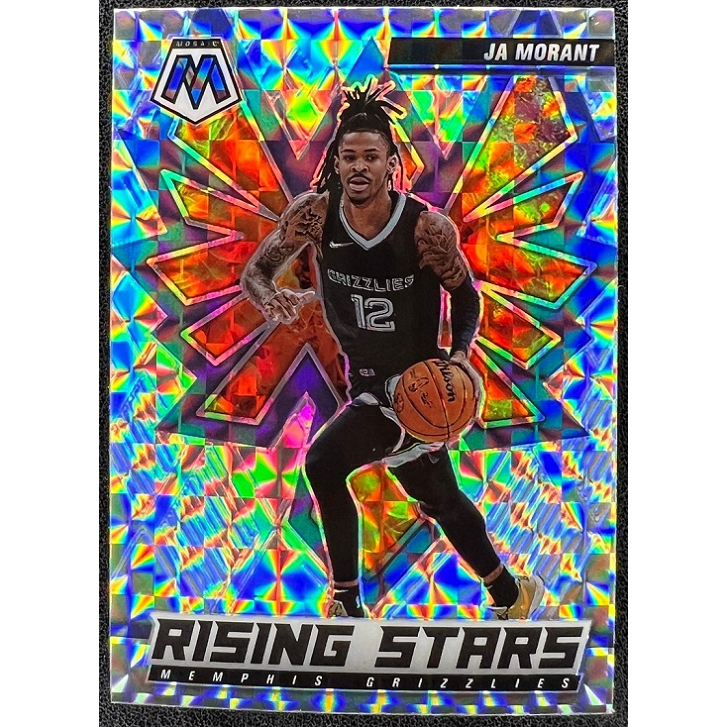 NBA 球員卡 Ja Morant 202122 Mosaic Rising Stars Mosaic 亮面 蝦皮購物