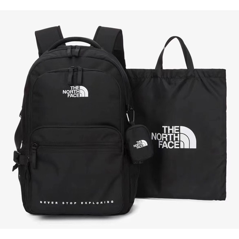 The North Face 北臉戶外雙肩包大背包大容量學生書包後背包近全新品