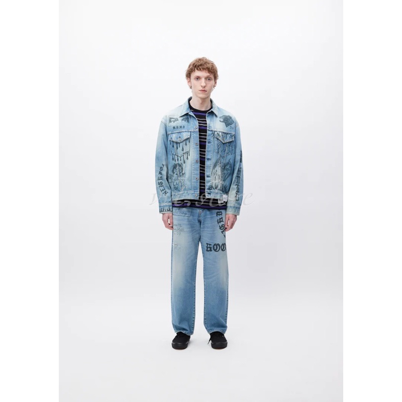 NEIGHBORHOOD 23AW FADE DENIM TYPE-3 JACKET 牛仔外套夾克| 蝦皮購物
