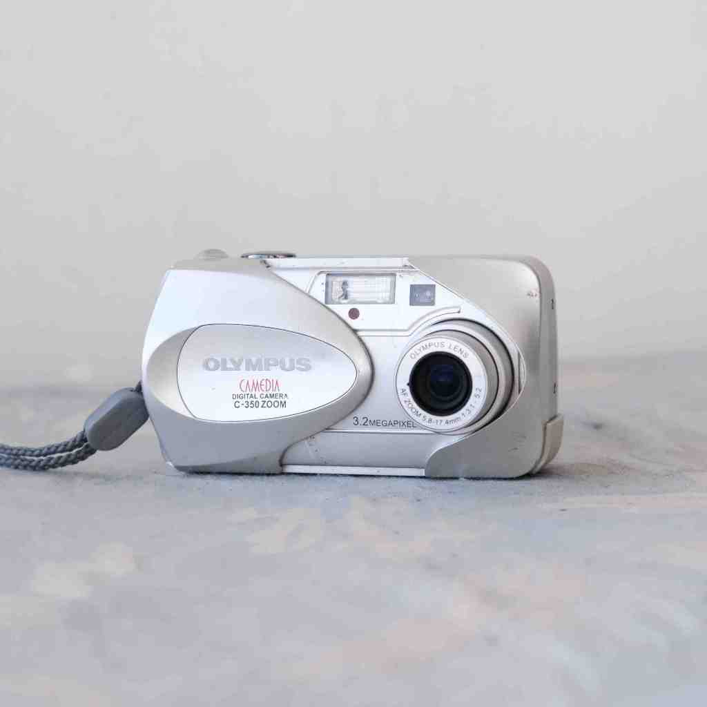 Olympus CAMEDIA X350 Zoom 早期CCD 數位相機(滑蓋機) | 蝦皮購物