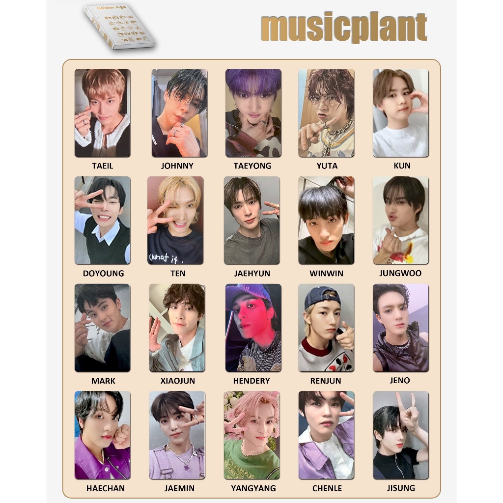 NCT 2023 Golden Age Music plant MP Musicplant 特典卡小卡預購