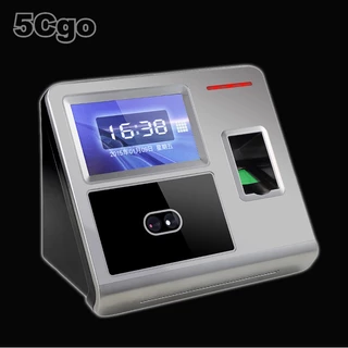5Cgo【智能】多功能合一易通S80人臉考勤機 指紋機 門禁機 打卡機 考勤門禁機雙高清攝像頭觸摸屏輸入免驅動 含稅