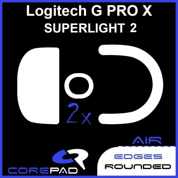 德國Corepad｜Logitech G PRO X Superlight 2｜滑鼠鼠貼腳貼GPXS 二代2