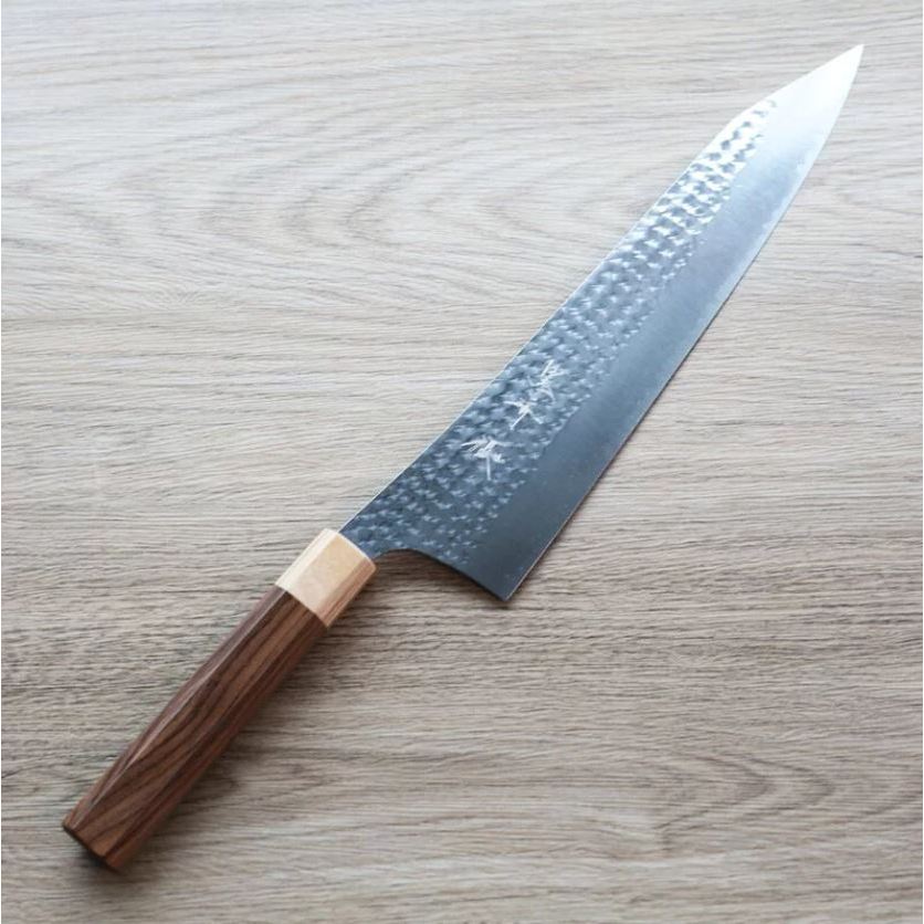 黒崎優閃光sg2 牛刀240mm アイアンウッド柄