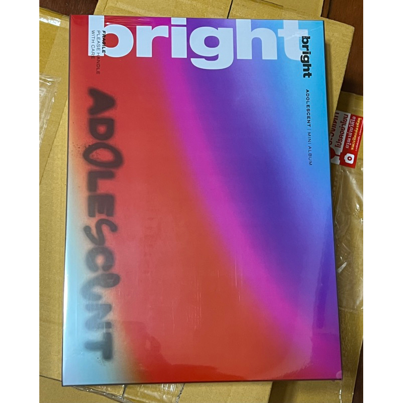 全新未拆現貨]Bright 專輯ADOLESCENT 1ST MINI ALBUM BOXSET 泰星Gmmtv