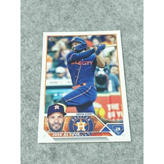 2023 Topps Blue Jose Altuve # 222 Houston Astros