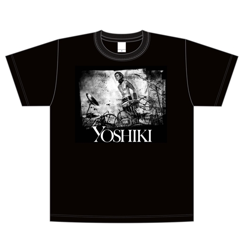 YOSHIKI T恤/ X JAPAN yoshikitty 三麗鷗sanrio T-SHIRT TEE 短