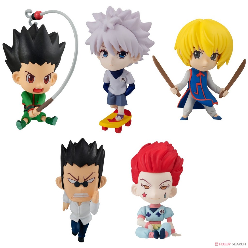 【Plutopia】BANDAI HUNTER×HUNTER ADVERGE MOTION 獵人造型公仔 盒玩 整套五款 | 蝦皮購物