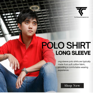 【KRS】台灣出貨 XS~5XL 22色經典素面長袖POLO衫  多色可供選擇 商務POLO衫