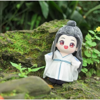 現貨) 陳情令魏無羨藍湛肖戰王一博聽學服夜獵服莫玄羽.罰跪服15+20CM