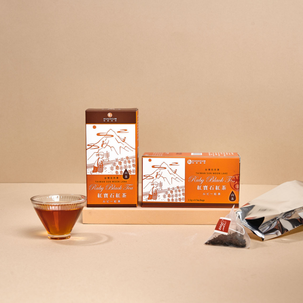 【HUGOSUM 和菓森林】日月潭紅茶 紅茶故事集 - 紅寶石紅茶6入 | 蝦皮購物