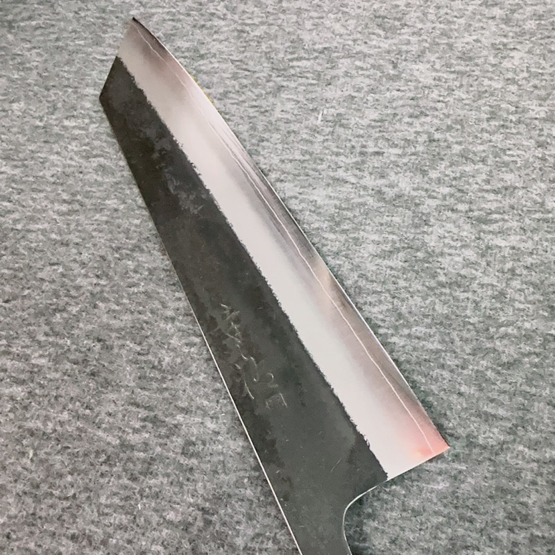 幸之祐「墨色」 SLD鋼黒打梨地幅広型切付牛刀240mm（附鞘） | 蝦皮購物