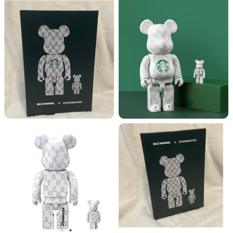 現貨星巴克Be@rbrick Starbucks 400% + 100% = 500% 聯名套組台灣限定